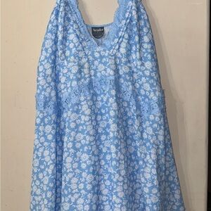 Arula Sky Blue Floral Sundress